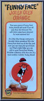 Jolly Olly Orange from Funny Face - Wacky Wobblers manufactured by Funko [Back]