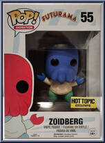 Zoidberg (Blue) from Futurama - Pop! Vinyl Figures manufactured by Funko [Front]