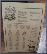 Werra from Galaxy Adventure Girl - Basic Series manufactured by Sungold [Back]