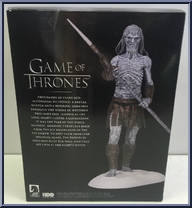 White Walker from Game of Thrones - Basic Series manufactured by Dark Horse Comics [Back]