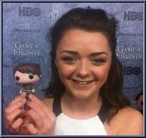 Arya Stark from Game of Thrones - Pop! Vinyl Figures manufactured by Funko [Loose]