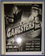 Frankie Sparks (Black & White) (Club Mez) from Gangsters Inc. - Exclusives manufactured by Mezco [Front]