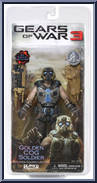 Golden COG Soldier from Gears of War 3 - Best of - Toys R Us manufactured by Neca [Front]