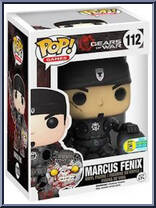 Marcus Fenix (Bloody) from Gears of War - Pop! Vinyl Figures manufactured by Funko [Front]