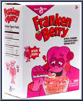Franken Berry from General Mills - Basic Series manufactured by Jada Toys [Front]