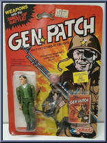 Machine Gunner from Gen Patch - Basic Series manufactured by Galoob [Front]