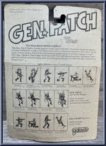 Zook (Bazooka Man) from Gen Patch - Evil Enemy manufactured by Galoob [Back]