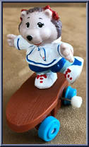 Portia Porcupine from Get Along Gang - Fun Wheelin' Wind-ups manufactured by Tomy [Loose]