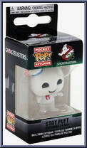 Stay Puft from Ghostbusters - Pop! Keychains manufactured by Funko [Front]