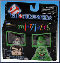 Louis Tully / Slimer from Ghostbusters - Minimates - Toys R Us - Series 2 manufactured by Diamond Select [Front]