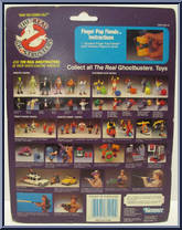 Set 1 from Ghostbusters - The Real - Finger Pop Fiends manufactured by Kenner [Back]