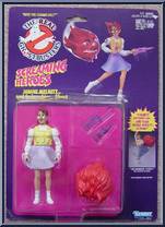 Janine Melnitz (Swinewhine Ghost) from Ghostbusters - The Real - Screaming Heroes manufactured by Kenner [Front]