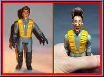 Peter Venkman (Gruesome Twosome Ghost) from Ghostbusters - The Real - Fright Features manufactured by Kenner [Loose]