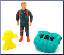 Ray Stantz (Snatcher Ghost) from Ghostbusters - The Real - Power Pack Heroes manufactured by Kenner [Loose]