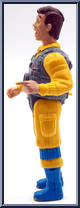 Peter Venkman (Ghoulgroan Ghost) from Ghostbusters - The Real - Screaming Heroes manufactured by Kenner [Loose]