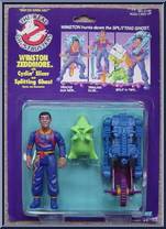 Winston Zeddmore (Splitting Ghost) from Ghostbusters - The Real - Power Pack Heroes manufactured by Kenner [Front]