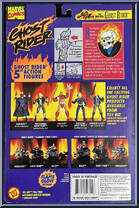 Ghost Rider (Original) from Ghost Rider - Series 2 manufactured by Toy Biz [Back]
