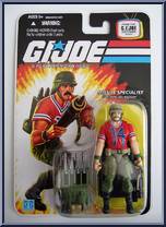 Sgt Bazooka from G.I. Joe - 25th Anniversary - Wave  9 manufactured by Hasbro [Front]