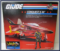 Conquest X-30 (with Python Patrol Viper) from G.I. Joe - 25th Anniversary - Vehicle Sets manufactured by Hasbro [Back]