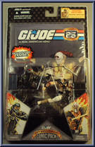 Firefly / Storm Shadow (Devil's Due Uniform) from G.I. Joe - 25th Anniversary - Comic 2-Packs - Wave  4 manufactured by Hasbro [Front]
