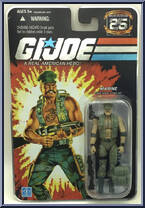 Gung-Ho (Anchor on Hat) from G.I. Joe - 25th Anniversary - Wave  4 manufactured by Hasbro [Front]