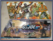 G.I. Joe Team Set #1 from G.I. Joe - 25th Anniversary - Box Sets manufactured by Hasbro [Front]