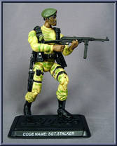 Sgt Stalker from G.I. Joe - 25th Anniversary - Wave  3 manufactured by Hasbro [Loose]