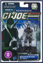 Snake Eyes (Renegades) from G.I. Joe - 30th Anniversary - Wave 2 manufactured by Hasbro [Front]