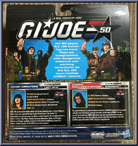 Social Clash from G.I. Joe - 50th Anniversary - Basic Series manufactured by Hasbro [Back]