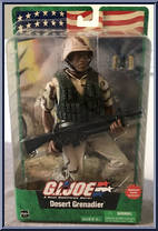 Desert Grenadier from G.I. Joe - A Real American Hero - 12" Scale manufactured by Hasbro [Front]