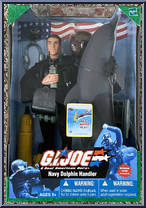 Navy Dolphin Handler from G.I. Joe - A Real American Hero - 12" Scale manufactured by Hasbro [Front]