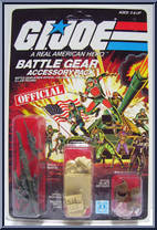 Battle Gear Accessory Pack #1 from G.I. Joe - Classic Collection - Series  2 - Accessories manufactured by Hasbro [Front]