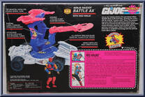 Battle Axe from G.I. Joe - Classic Collection - Series 12 - Ninja Force manufactured by Hasbro [Back]