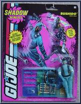 Bushido from G.I. Joe - Classic Collection - Series 13 - Shadow Ninjas manufactured by Hasbro [Front]