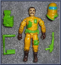 Clean-Sweep from G.I. Joe - Classic Collection - Series 10 - Eco Warriors manufactured by Hasbro [Loose]