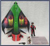 Cobra Glider (with Air Devil) from G.I. Joe - Classic Collection - Series 11 - Air Commandos manufactured by Hasbro [Loose]