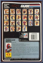 Crimson Guard Immortal from G.I. Joe - Classic Collection - Series 10 manufactured by Hasbro [Back]