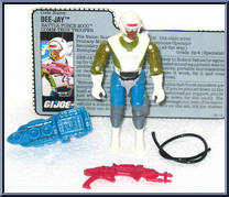 Dee-Jay from G.I. Joe - Classic Collection - Series  8 manufactured by Hasbro [Loose]