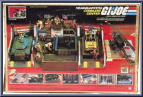 Headquarters Command Center from G.I. Joe - Classic Collection - Series  2 - Accessories manufactured by Hasbro [Back]