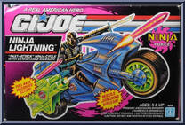 Ninja Lightning from G.I. Joe - Classic Collection - Series 12 - Ninja Force manufactured by Hasbro [Front]