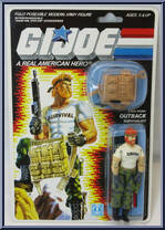 Outback from G.I. Joe - Classic Collection - Series  6 manufactured by Hasbro [Front]
