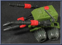PAC/RAT Machine Gun from G.I. Joe - Classic Collection - Series  2 - Accessories manufactured by Hasbro [Loose]