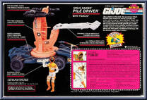 Pile Driver from G.I. Joe - Classic Collection - Series 12 - Ninja Force manufactured by Hasbro [Back]