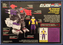 Power Fighter (with Techno-Viper) from G.I. Joe - Classic Collection - Series 13 - Star Brigade manufactured by Hasbro [Back]