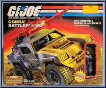 Cobra Rattler 4-WD (with Vypra) Action Figure