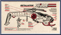 Retaliator (with Updraft) from G.I. Joe - Classic Collection - Series  9 - Accessories manufactured by Hasbro [Back]