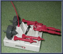 Battlefield Robot Hovercraft from G.I. Joe - Classic Collection - Series  8 - Accessories manufactured by Hasbro [Loose]