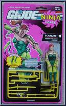 Scarlett from G.I. Joe - Classic Collection - Series 12 - Ninja Force manufactured by Hasbro [Front]
