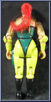 Scarlett from G.I. Joe - Classic Collection - Series 12 - Ninja Force manufactured by Hasbro [Loose]