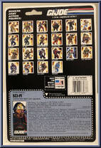 Sci-Fi from G.I. Joe - Classic Collection - Series 10 manufactured by Hasbro [Back]